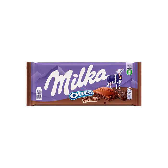 Milka Oreo Brownie 100g - Distribución Mayorista