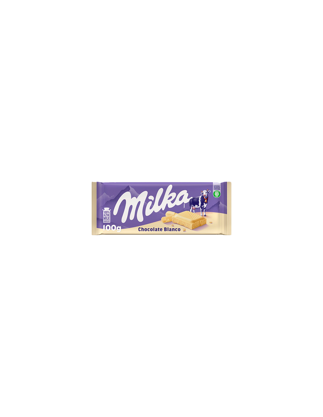 Milka Chocolate Blanco 100g - Distribución Mayorista