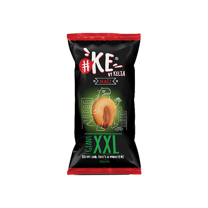 KE Maíz Gig XL Frito con Sal 94g Kelia R6-Distribución Mayorista