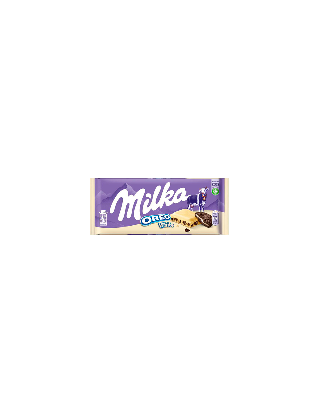 Milka Chocolate Blanco y Oreo 100g - Distribución Mayorista