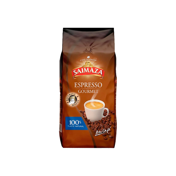 Saimaza Espresso Gourmet 100% Natural 1kg-Distribución Mayorista