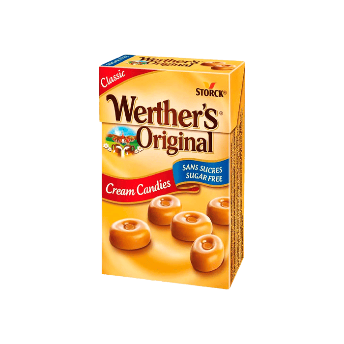 Caramelos Werther´s Original sin Azúcar 42g-Distribución Mayorista