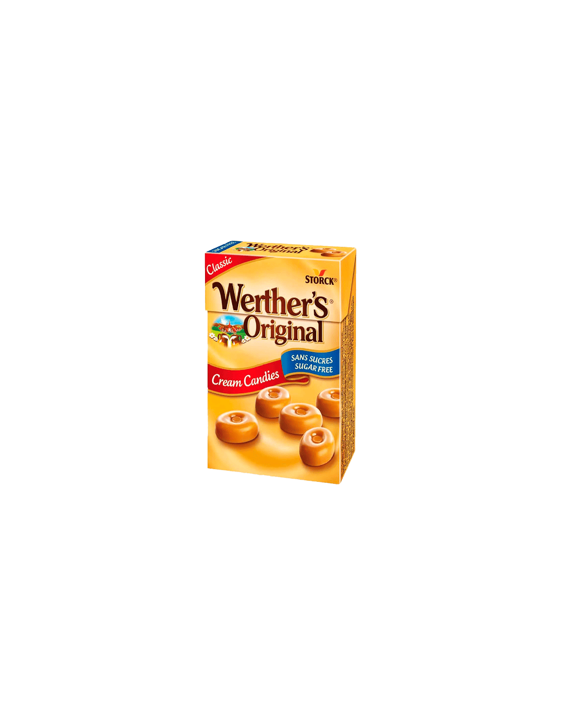 Caramelos Werther´s Original sin Azúcar 42g-Distribución Mayorista