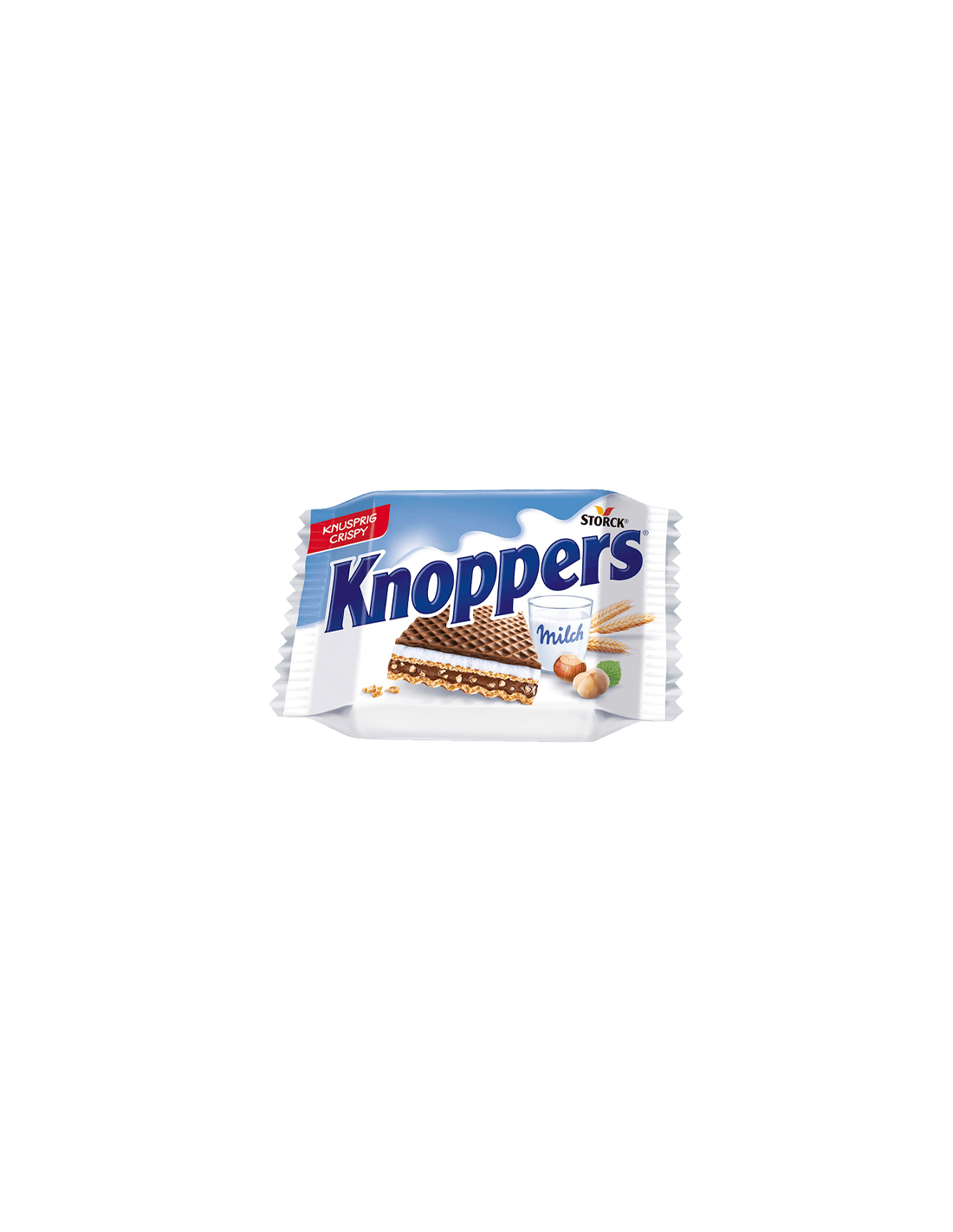 Barquillos Rellenos Knoppers 25g-Distribución Mayorista