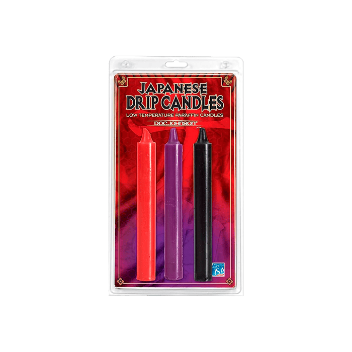 Velas Japanese Drip Candles 3uds-Distribución Mayorista