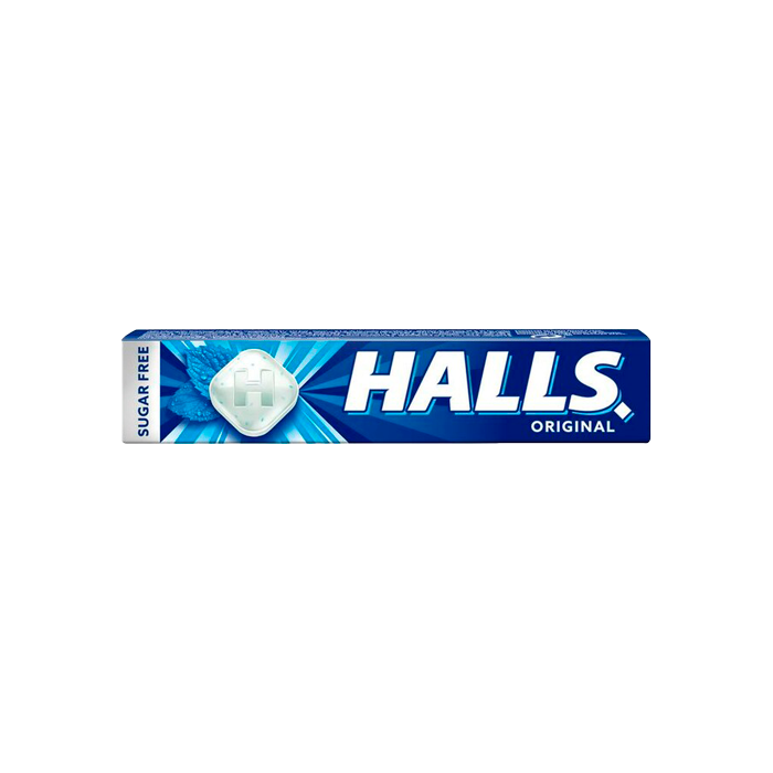 Halls Original Azul 20uds. S/A-Distribución Mayorista