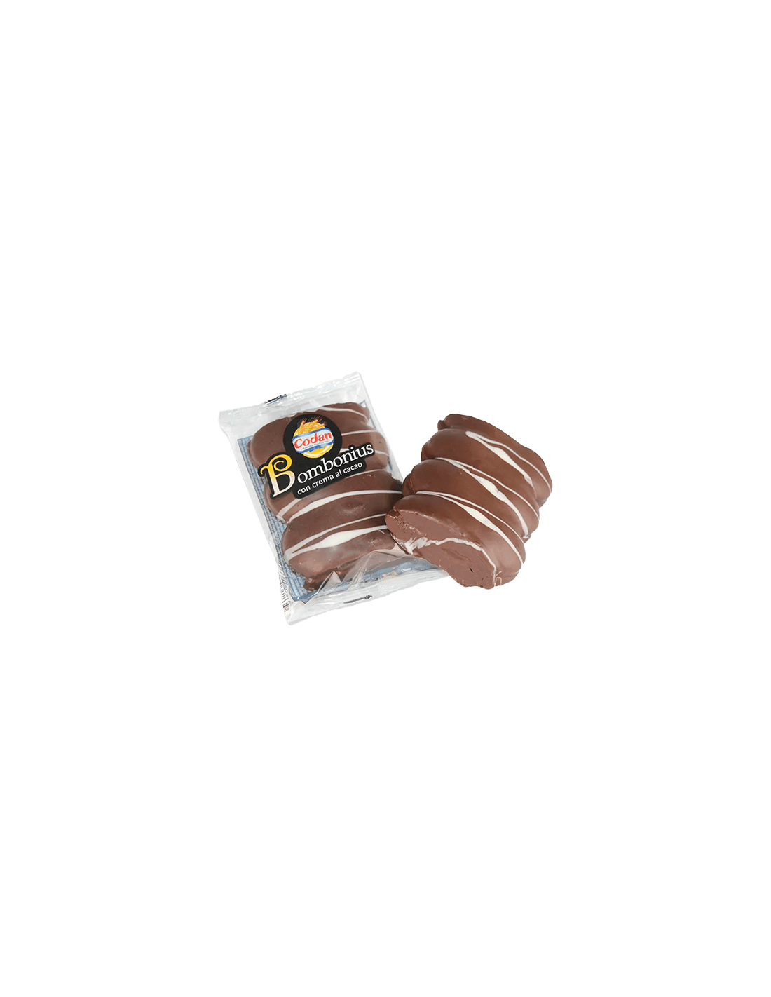 Bombonius con Crema al Cacao Codan 90g-Distribución Mayorista