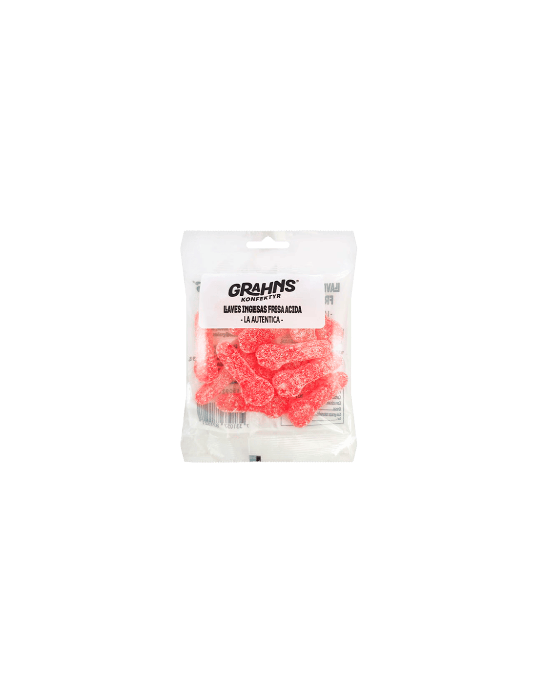 Llaves Inglesas Ácidas Fresa 85g-Distribución Mayorista