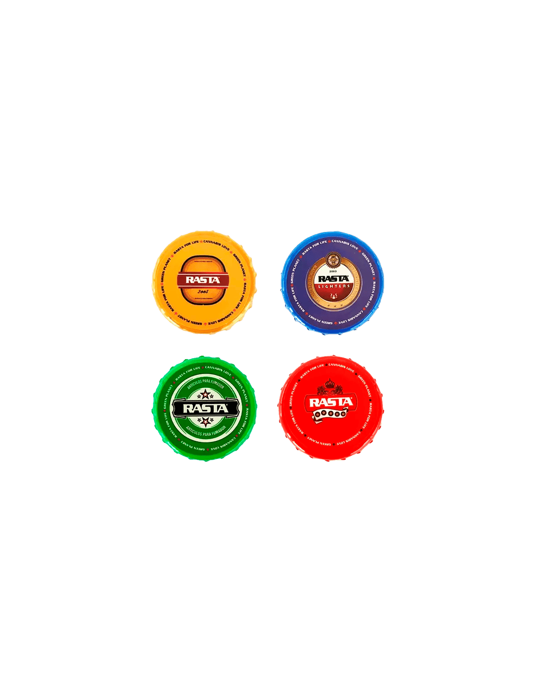 Grinder Cerveza 2 Partes 4.8cm Rasta-Distribución Mayorista