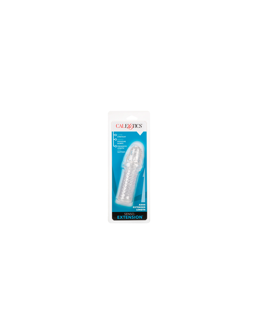 Extensión de Pene Transparente 14cm-Distribución Mayorista