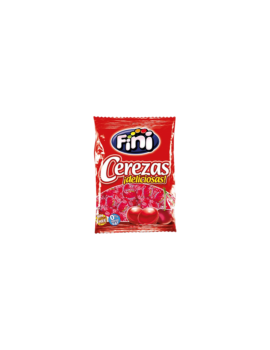 Cerezas Grageadas 80g Fini-Distribución Mayorista