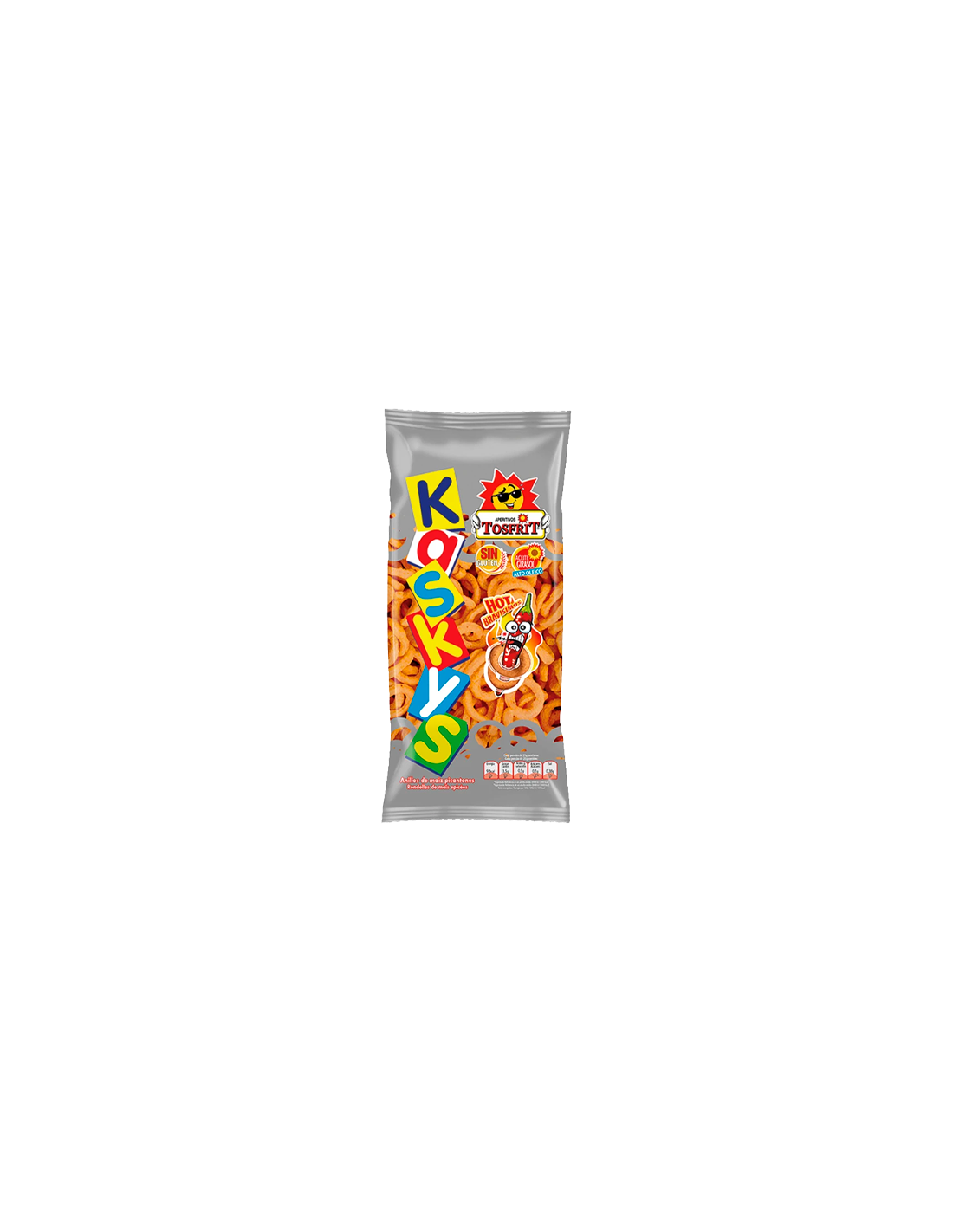 Kaskys Hot Bravisimos 40g Tosfrit-Distribución Mayorista