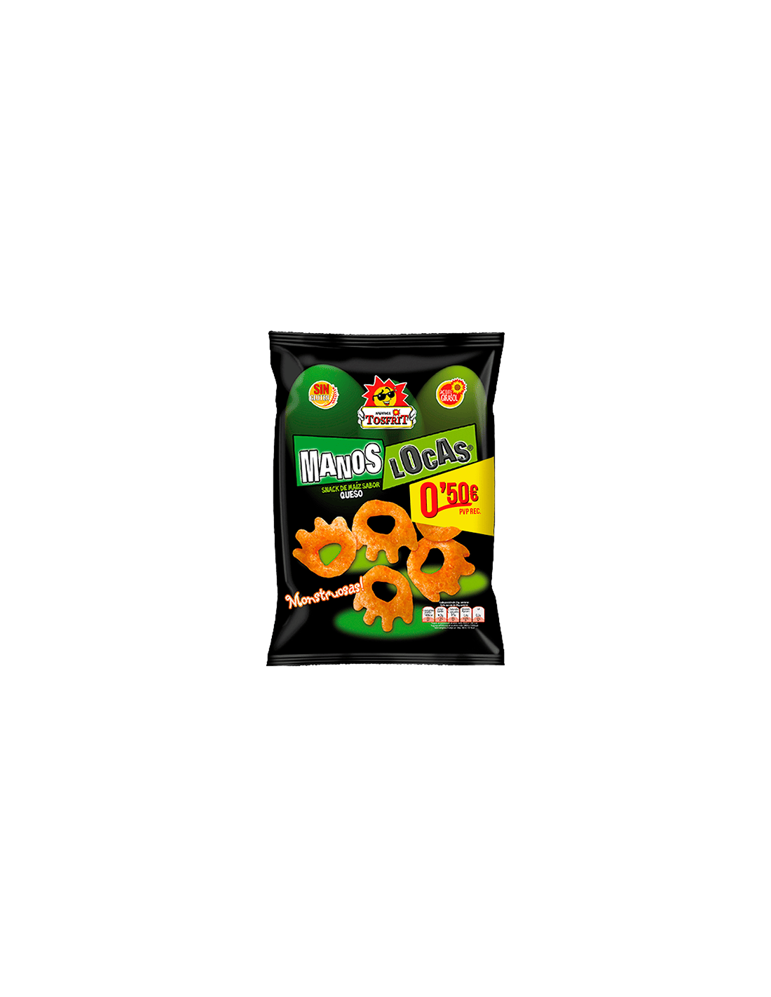Manos Locas 26g Tosfrit-Distribución Mayorista