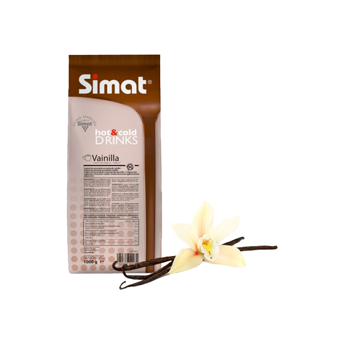Cappuccino Vainilla 1kg Simat-Distribución Mayorista