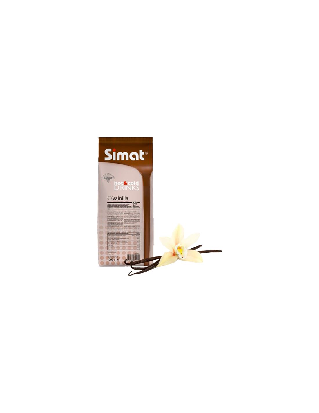 Cappuccino Vainilla 1kg Simat-Distribución Mayorista