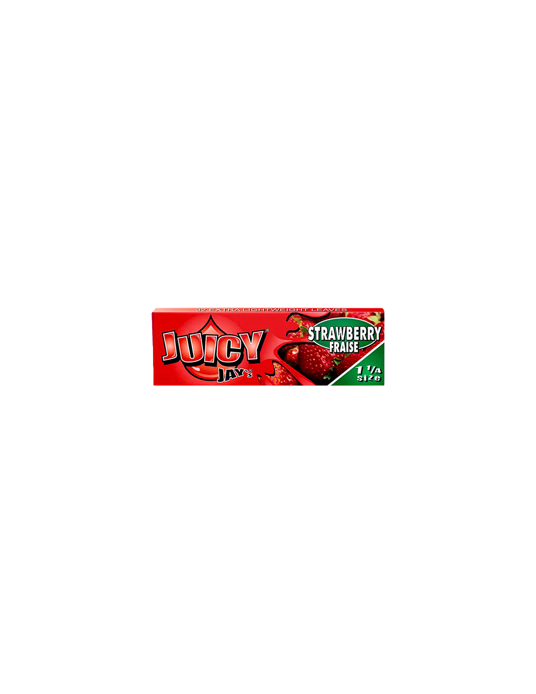 Papel Juicy Jay's Strawberry 1.1/4-Distribución Mayorista