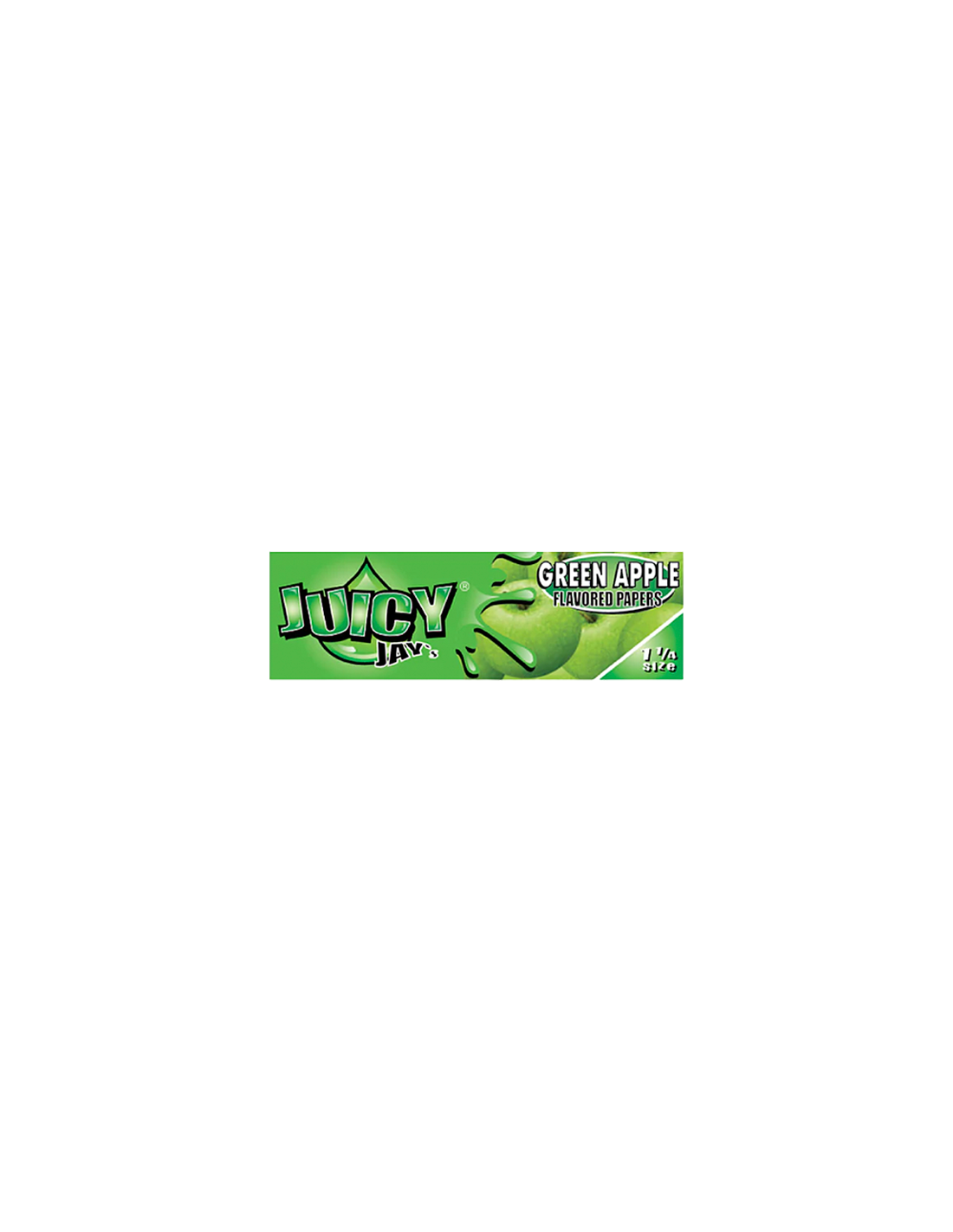 Papel Juicy Jay's Green Apple 1.1/4-Distribución Mayorista