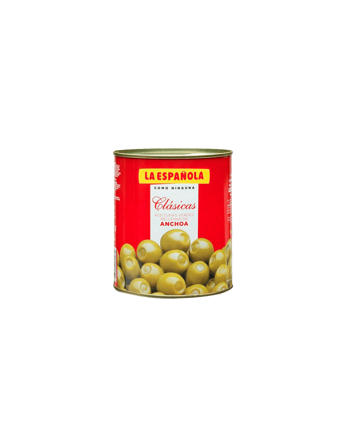 Aceitunas Rellenas de Anchoa La Española 85g-Distribución Mayorista