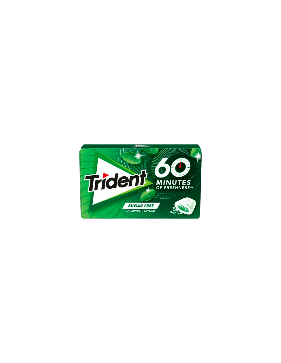 Trident 60 Minutos Hierbabuena 22g - Distribución Mayorista