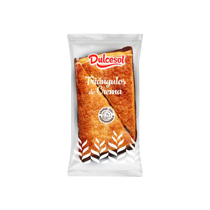 Triángulo de Crema 95g Dulcesol-Distribución Mayorista