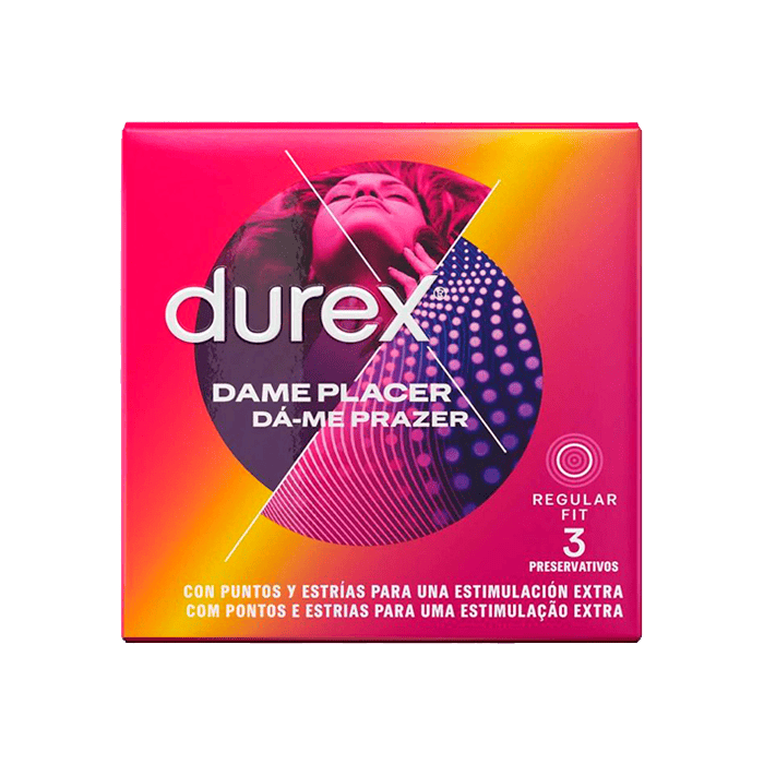 Durex Dame Placer 3 uds - Distribución Mayorista