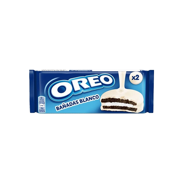 Oreo Bañadas en Chocolate Blanco 41g-Distribución Mayorista