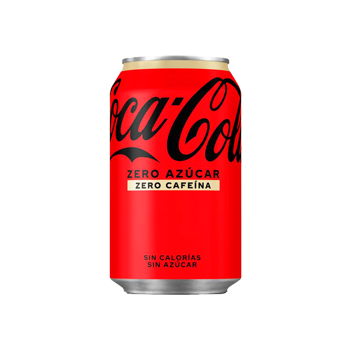 Coca-cola Zero sin Cafeína 330ml-Distribución Mayorista