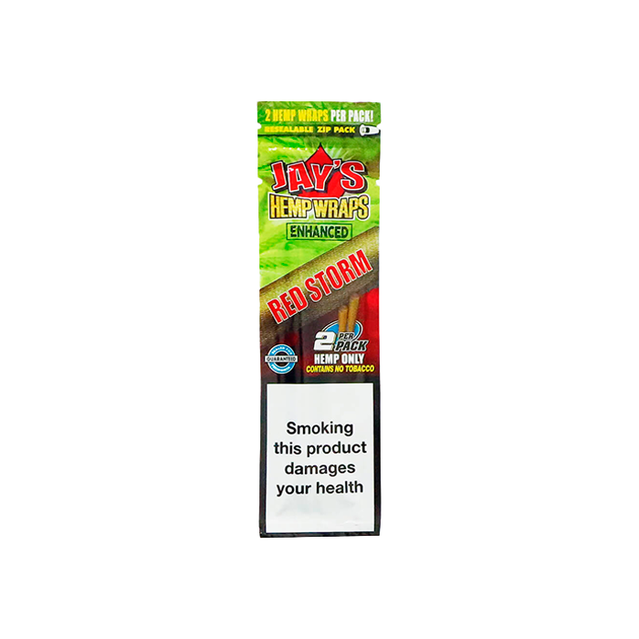 Papel Jay´s Hemp Wraps Red Storm-Distribución Mayorista