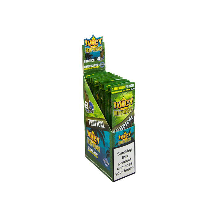 Papel Juicy Hemp Wraps Tropical-Distribución Mayorista