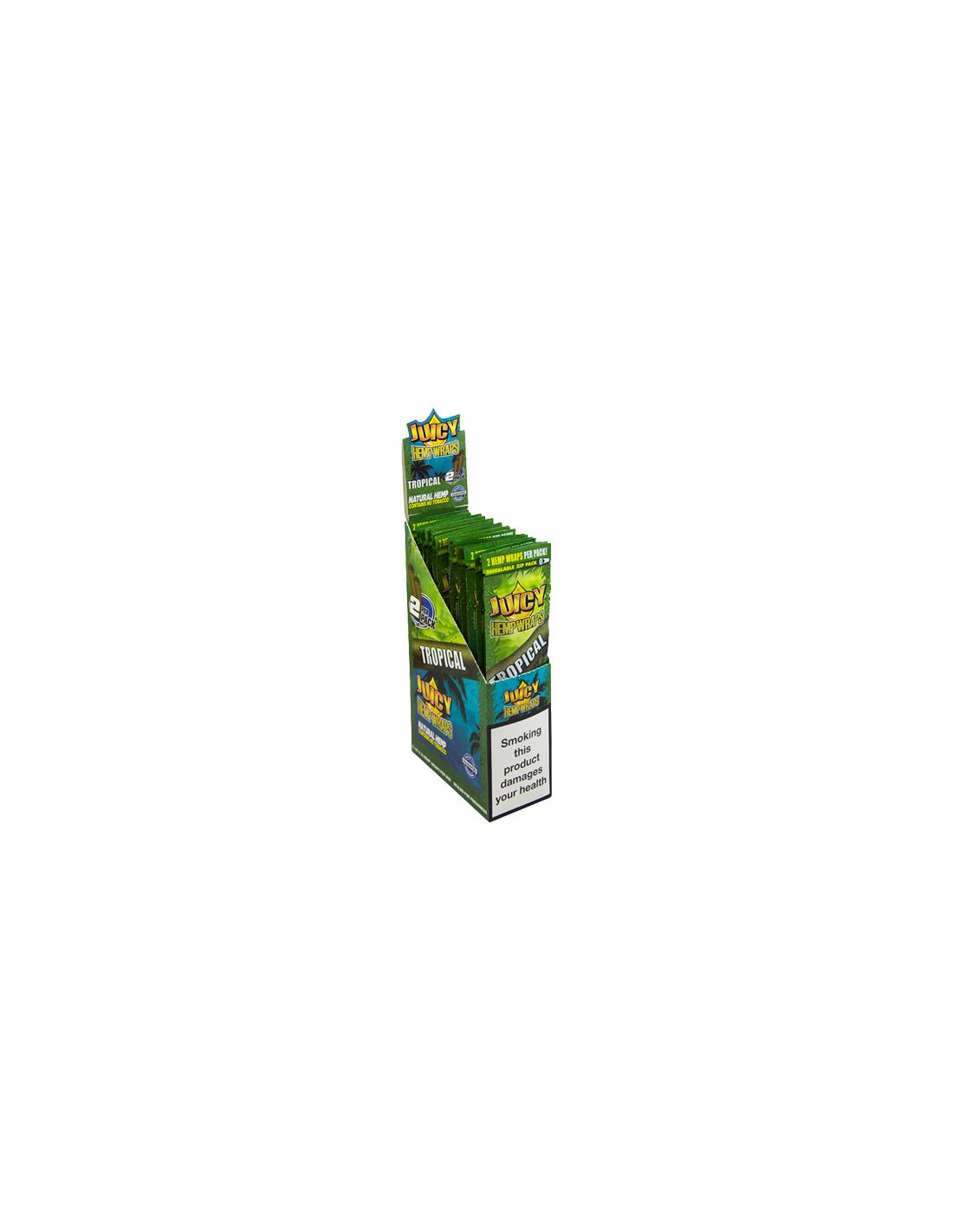 Papel Juicy Hemp Wraps Tropical-Distribución Mayorista