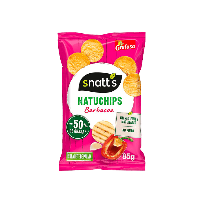 Natuchips Salsa Barbacoa 26g Grefusa-Distribución Mayorista