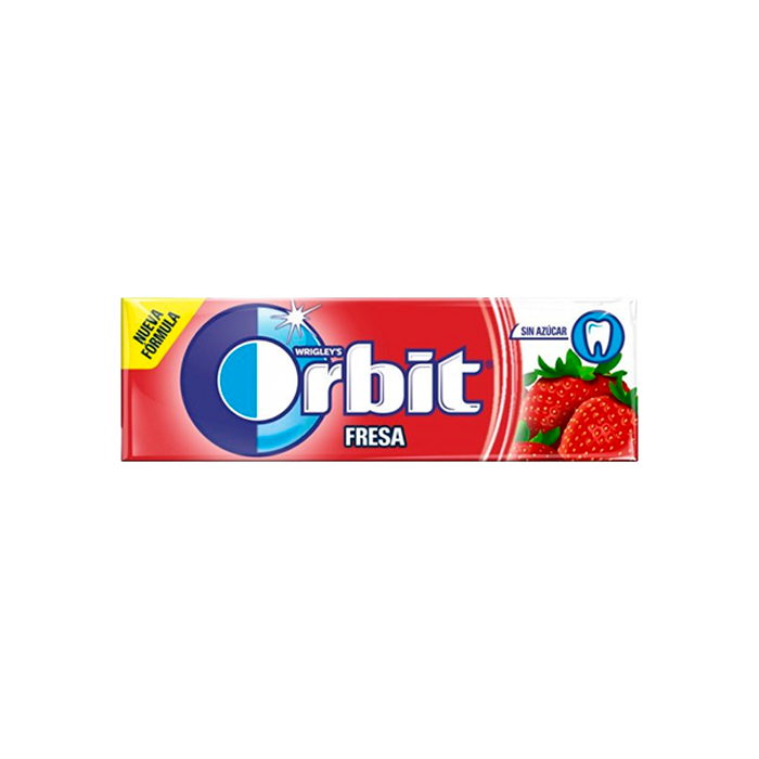 Orbit Gragea Fresa 14g-Distribución Mayorista