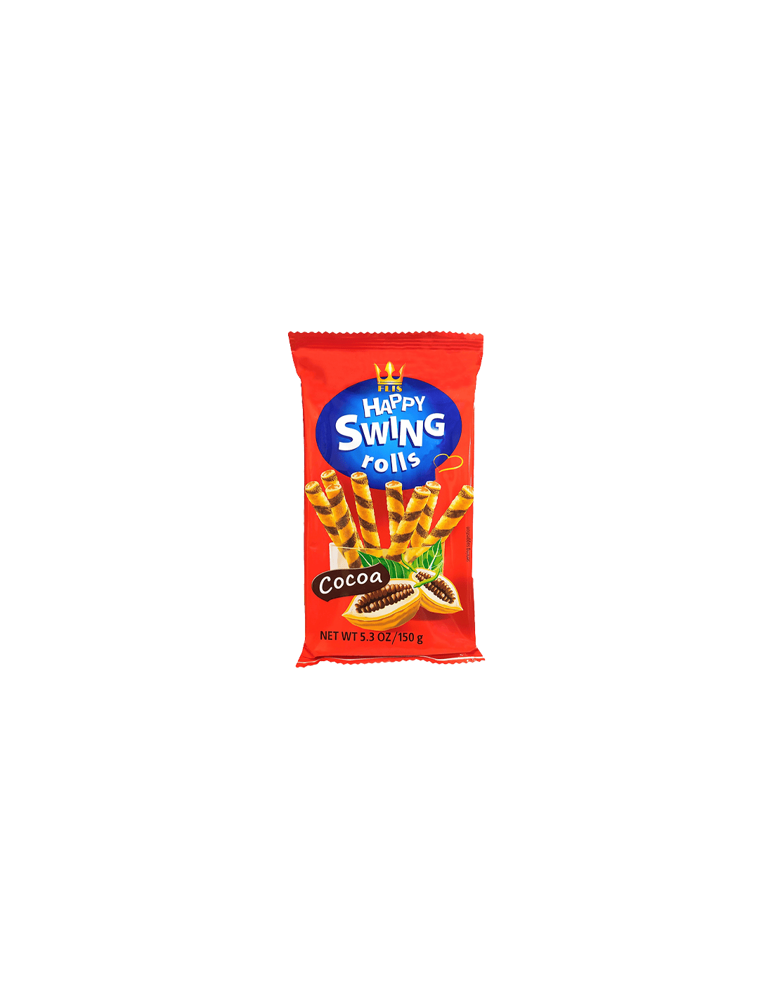 Tubitos Relleno Cacao 150g-Distribución Mayorista