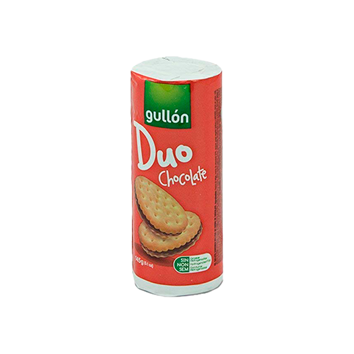 Galleta Duo Pack de Chocolate 145g-Distribución Mayorista
