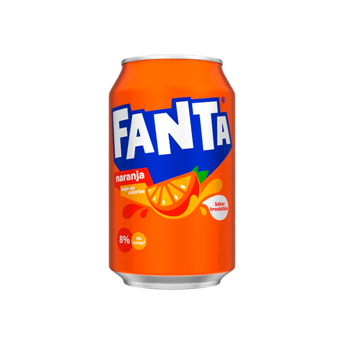 Fanta Naranja 330ml - Distribución Mayorista