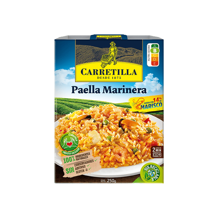 Paella Marinera 250g Carretilla-Distribución Mayorista