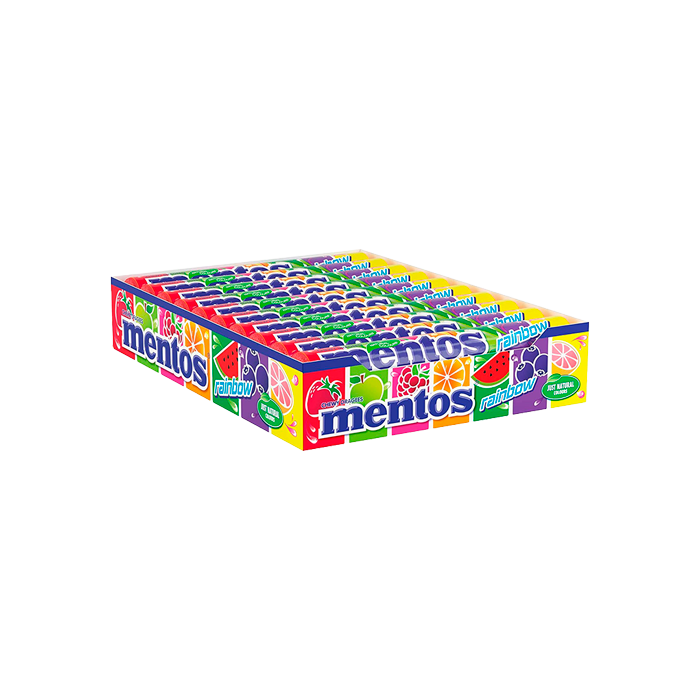 Mentos Rainbow 37,5g-Distribución Mayorista