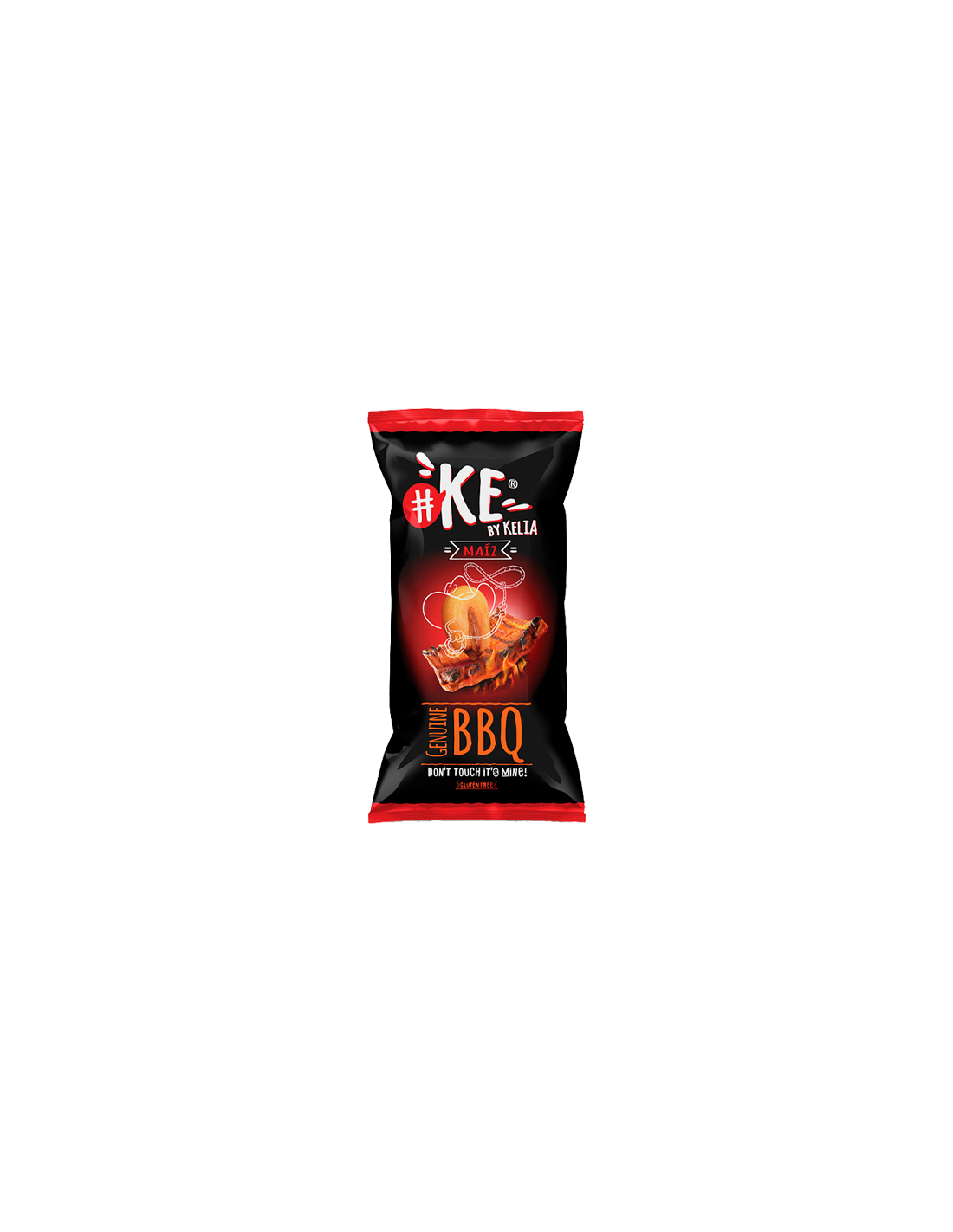 Kekicos Maíz Frito Blandito BBQ Kelia 34grs R2-Distribución Mayorista
