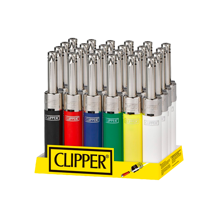 Mechero Minitube Clipper Colores Surtidos - Distribución Mayorista