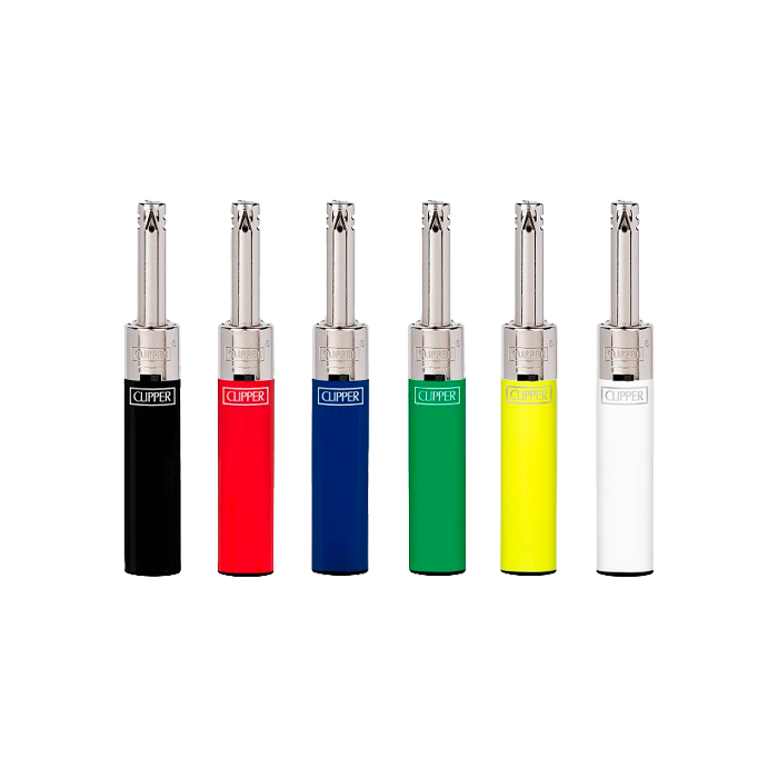 Mechero Minitube Clipper Colores Surtidos - Distribución Mayorista