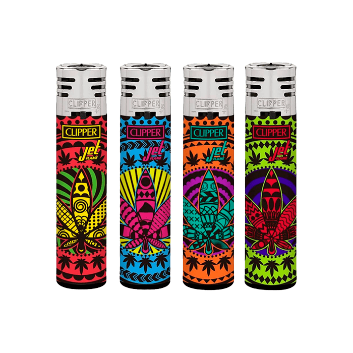 Mechero Jet Flame Marihuana Clipper - Distribución Mayorista