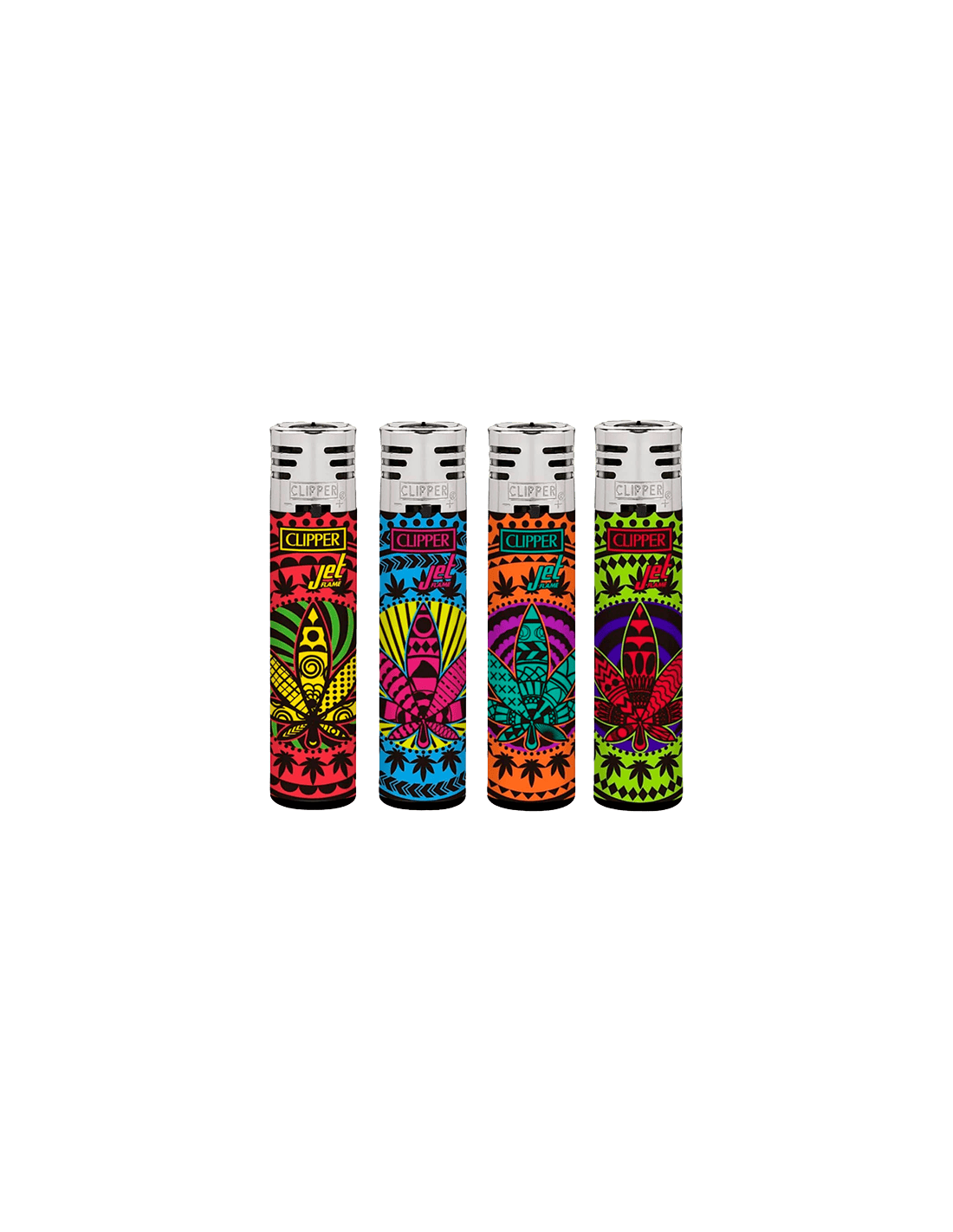 Mechero Jet Flame Marihuana Clipper - Distribución Mayorista
