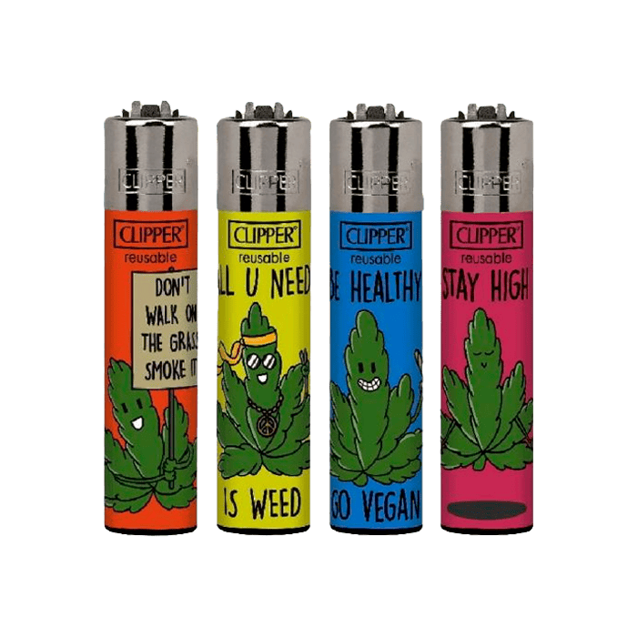 Mechero Clipper CP11 Hoja Marihuana-Distribución Mayorista