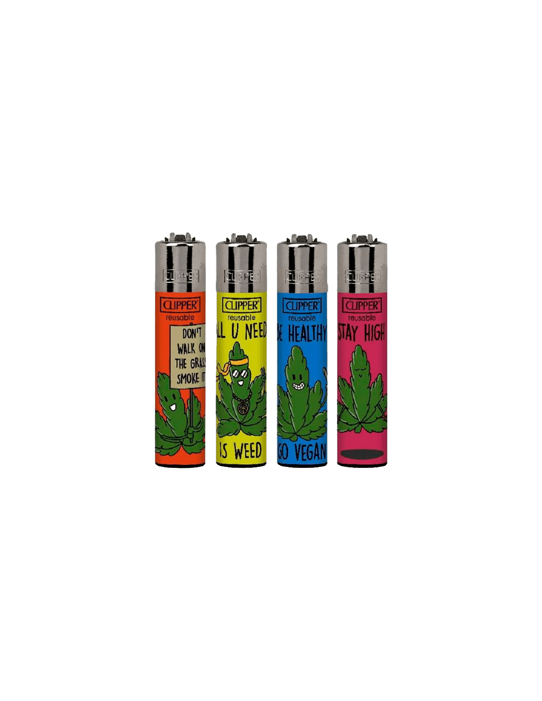 Mechero Clipper CP11 Hoja Marihuana-Distribución Mayorista