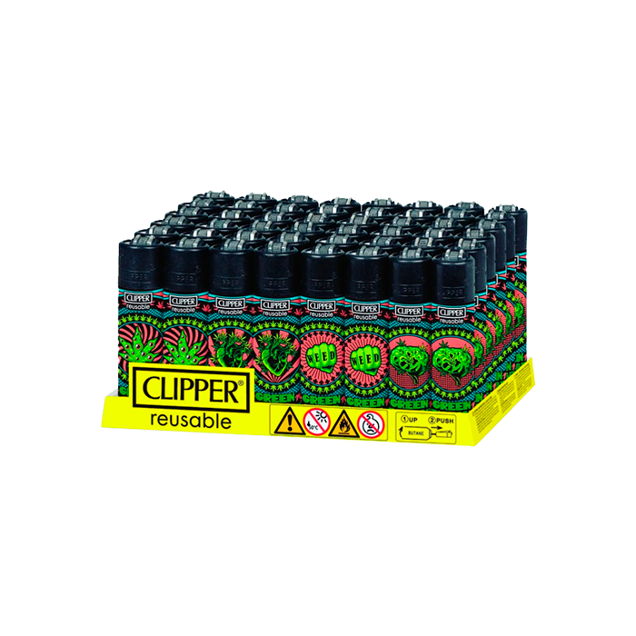 Mechero Clipper CP11 Hoja Marihuana-Distribución Mayorista