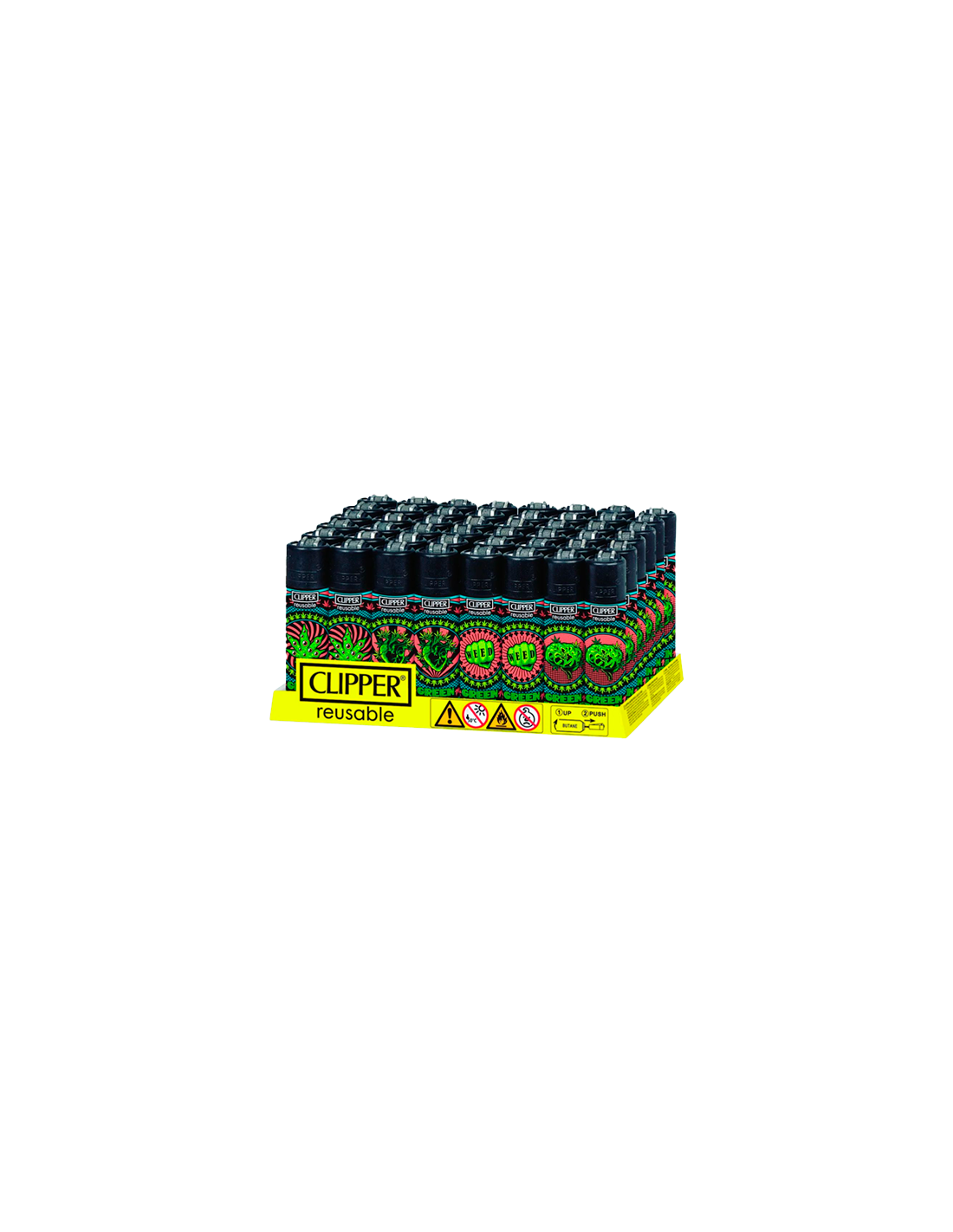 Mechero Clipper CP11 Hoja Marihuana-Distribución Mayorista