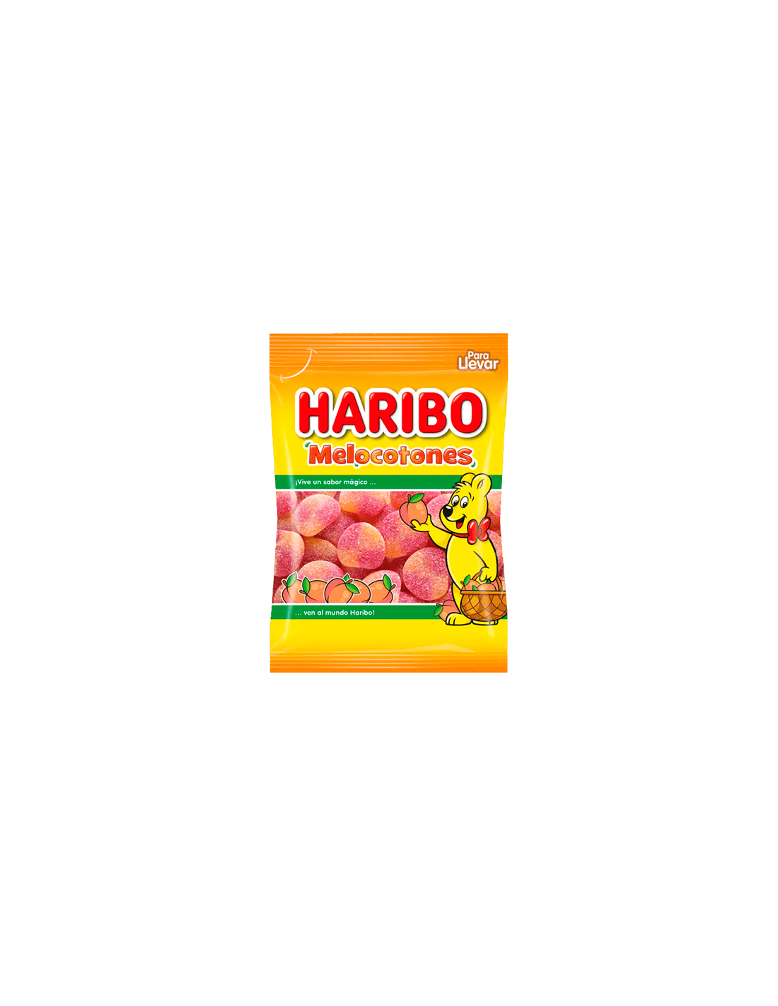 Gominolas Melocotones 100g Haribo-Distribución Mayorista