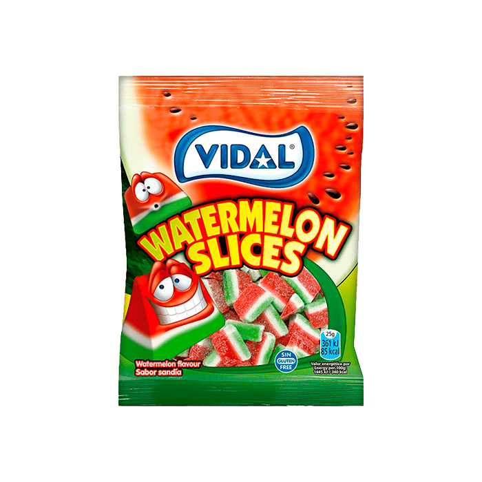 Tajada Sandía 100g Vidal-Distribución Mayorista