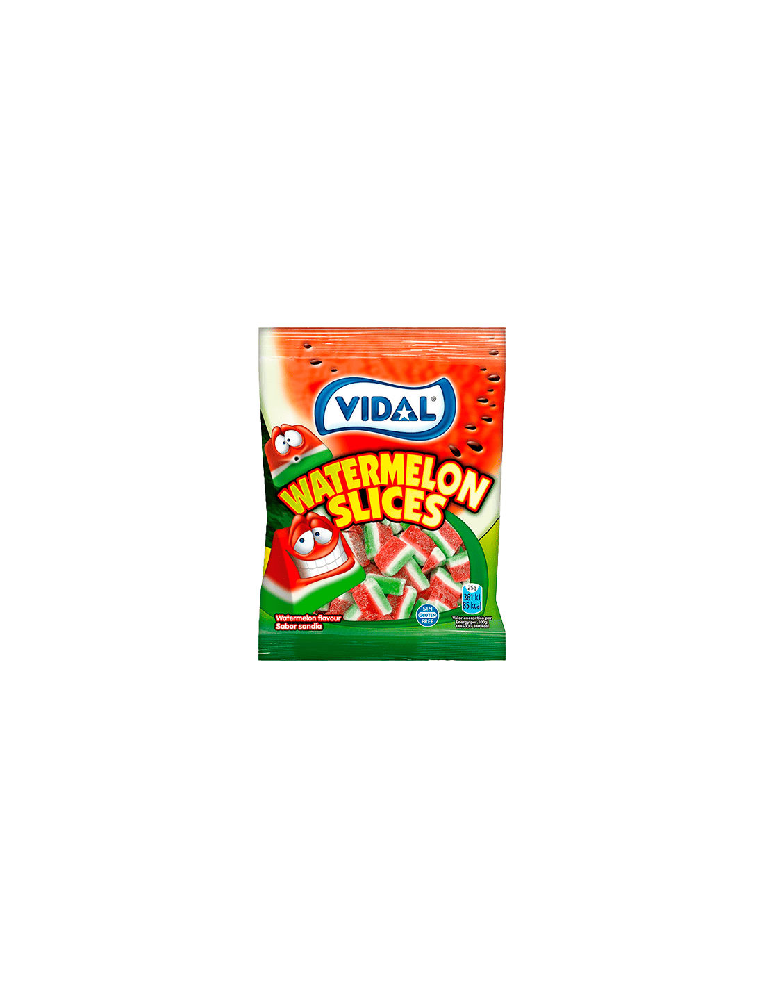 Tajada Sandía 90g Vidal - Distribución Mayorista