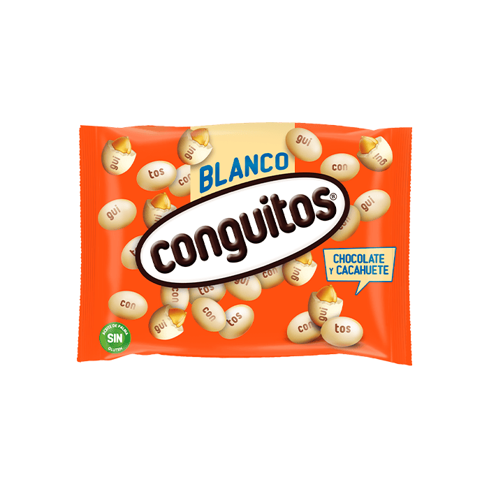 Conguitos Blancos 45g Lacasa - Distribución Mayorista